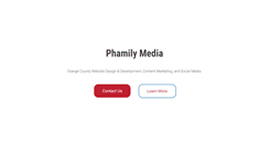 Desktop Screenshot of phamilymedia.com